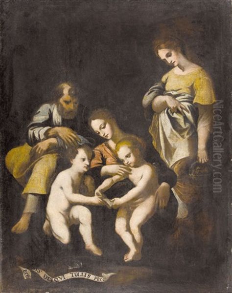 Heilige Familie Mit Johannesknabe - view 1
