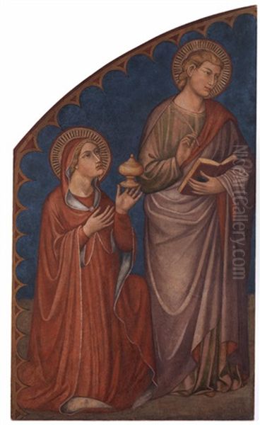 Heilige Maria Magdalena Und Johannes Evangelist - view 1