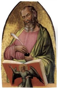 Der Evangelist Matthaus by Martino di Bartolommeo di Biagio
