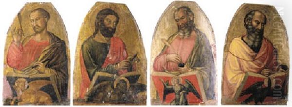 The Evangelists: Saint Matthew, Saint Mark, Saint Luke And Saint John - view 1