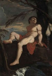 Saint Sebastian by (Veneto) Bartolommeo