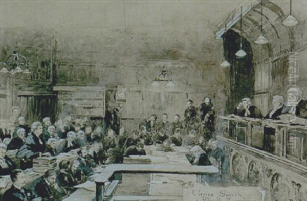Closing Speech, Parnell Commission, 22nd November 1880 - view 1