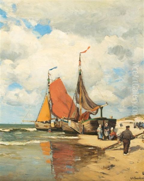 Fischer Am Hollandischen Strand - view 1