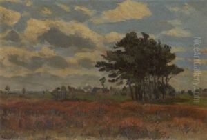 Worpswede, Porstblute by Wilhelm Bartsch