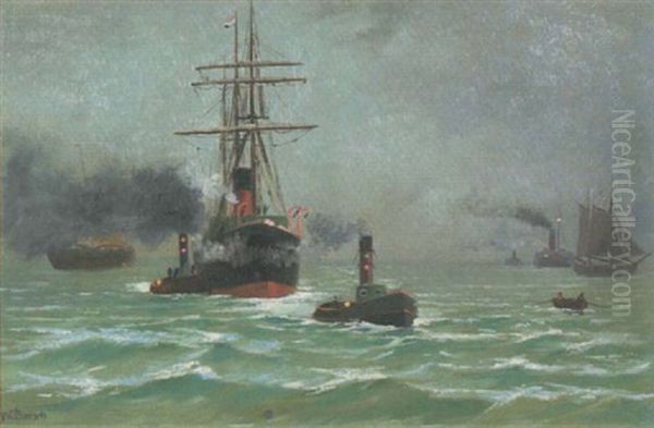 Schlepper Auf Der Elbe - view 1