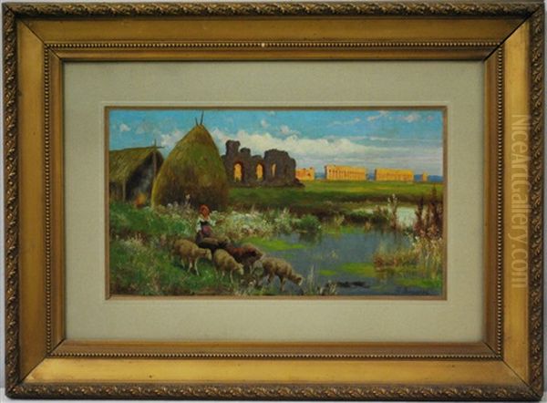 Paesaggio Di Campagna Con Rovine - view 1