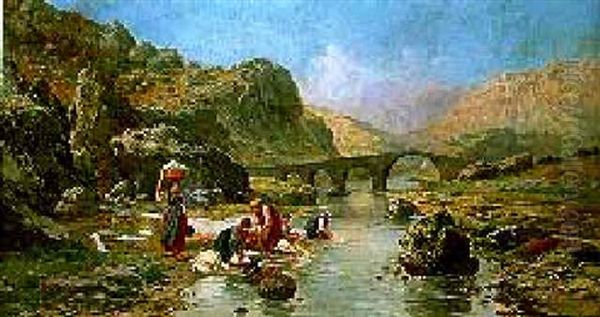 The Washerwomen - view 1
