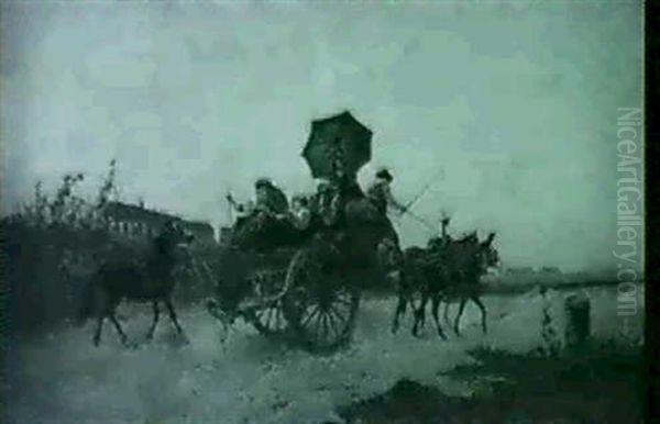 Gypsies Returning Home - view 1