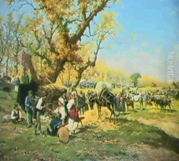 The Horse Fair - view 1