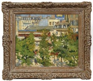 Boulevard De Clichy In Paris Boulevard De Clichy In Paris