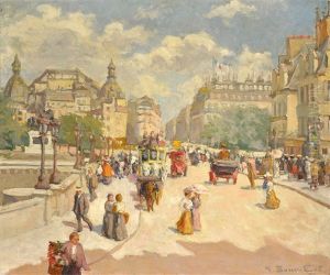 Puente Enrique Iv - Paris by Georges Barwolf