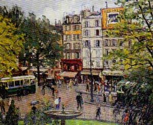 Animation Pres De Pigalle by Georges Barwolf