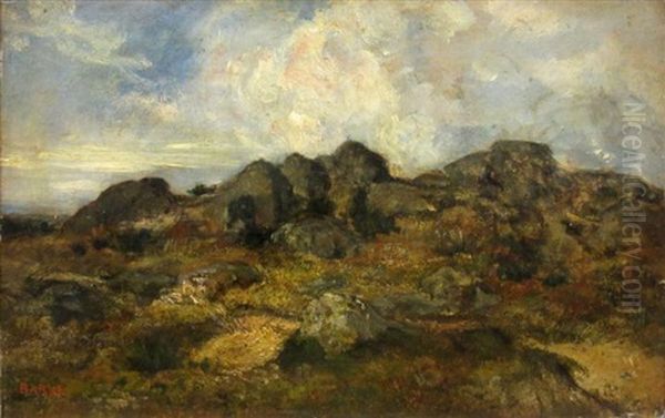 Rock Formations In The Forest Of Fontainebleau - view 1