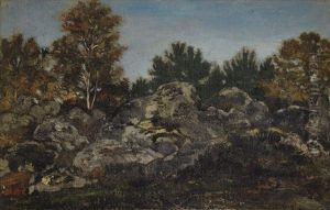 Foret De Fontainebleau, "le Jean De Paris" by Antoine-louis Barye