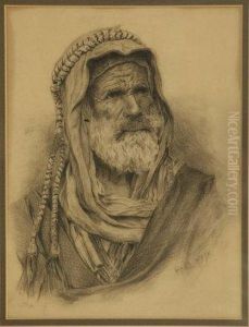Arab Man, Portrait Head And Shoulders Arab Man, Portrait Head And Shoulders