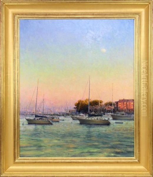 Harbor Moonrise - view 1