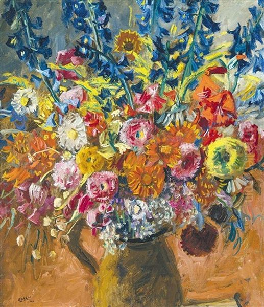 Still Life With Flowers by Andor Basch