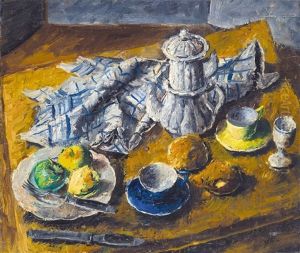 Still Life With Coffee Pot by Andor Basch
