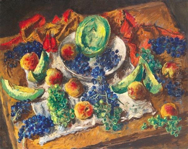 Still Life With Grapes - view 1