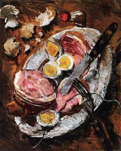 Table Still-life by Andor Basch
