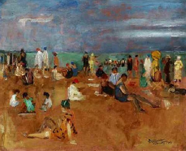 The French Beach (cabourg) - view 1