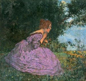 Little Girl With A Bird