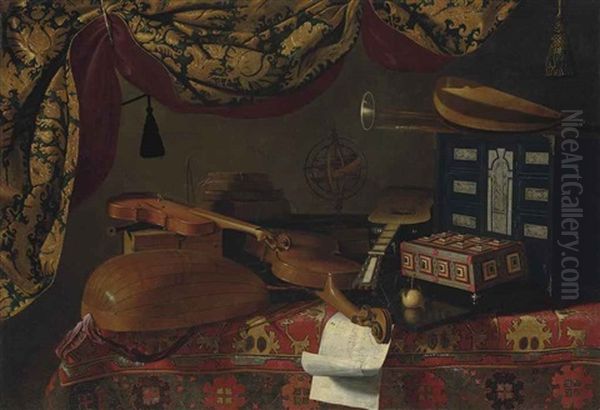 Still Life With Musical Instruments - view 1