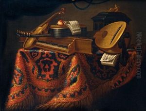 Nature Morte Aux Instruments De Musique