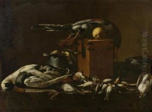 Stilleben Mit Erlegtem Vogelvieh Stilleben Mit Erlegtem Vogelvieh