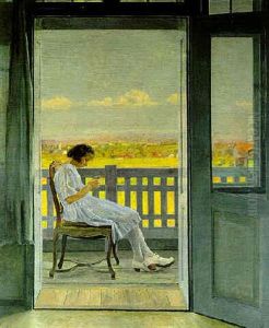 Am Balkon by Emanuel Baschny