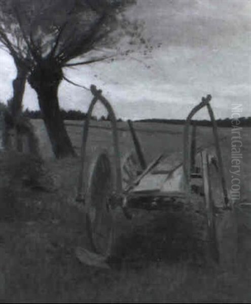 Bauernwagen In Landschaft - view 1