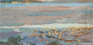 Landschaft by Heinrich Basedow