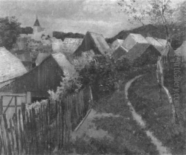 Dorflandschaft Im Fruhling - view 1
