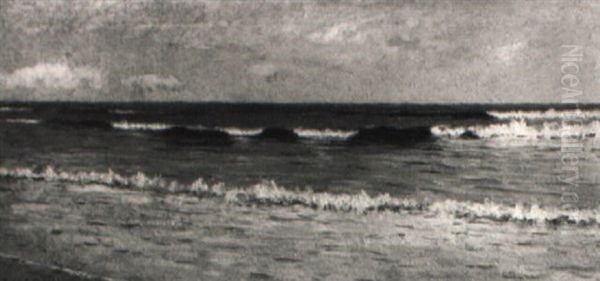 Wellen, Die An Den Strand Schlagen - view 1