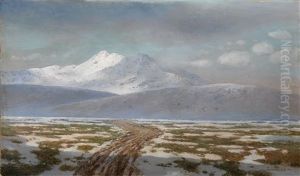 View Of Mount Kazbek by Gevorg Bashindzhagyan