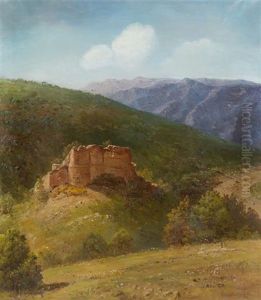 Fortress Ani by Georgi Zakharovich Bashinzhagyan