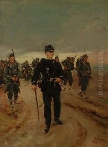 Les Militaires En Campagne by Aekert