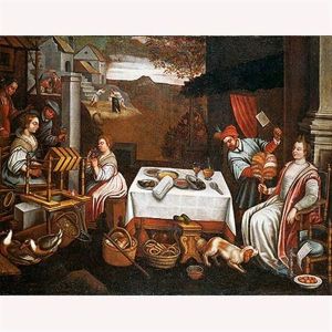 Alegoria Del Mes De Julio O Leo by Francesco Bassano the Younger