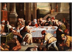 Christus Verwandelt Wasser In Wein