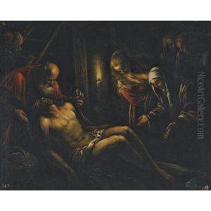 The Lamentation by Francesco Bassano the Younger