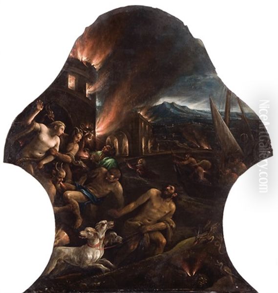 Ercole E Cerbero - view 1