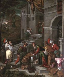 The Prodigal Son by Francesco Bassano the Younger