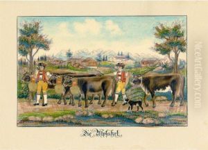Die Alpfahrt 
 The Cattle Lift by Anna Barbara Aemisegger-Giezendanner