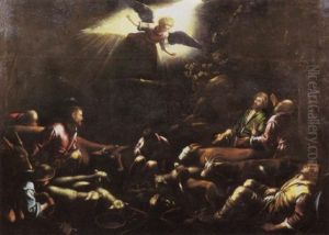 The Annunciation To The Shepherds by Francesco Bassano the Younger