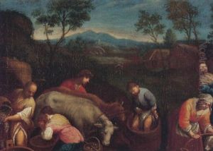 Allegorie Des Herbstes by Francesco Bassano the Younger