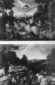 Der Auszug Der Isrealiten Nach Kanaan by Francesco Bassano the Younger