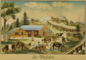 Die Alpfahrt by Anna Barbara Aemisegger-Giezendanner