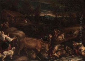 Allegorische Darstellung Des Sommers by Francesco Bassano the Younger