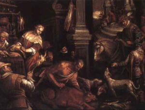 Return Of The Prodigal Son by Francesco Bassano the Younger