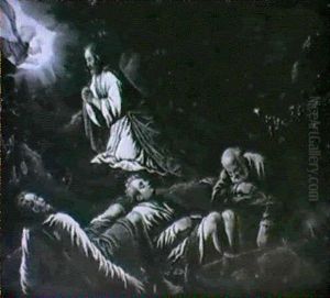 Le Christ Au Mont Des Oliviers by Francesco Bassano the Younger